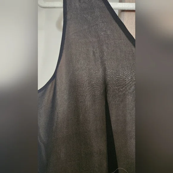 BEBE 90s Beaded top peplum mini dress. Size small - Picture 10 of 11